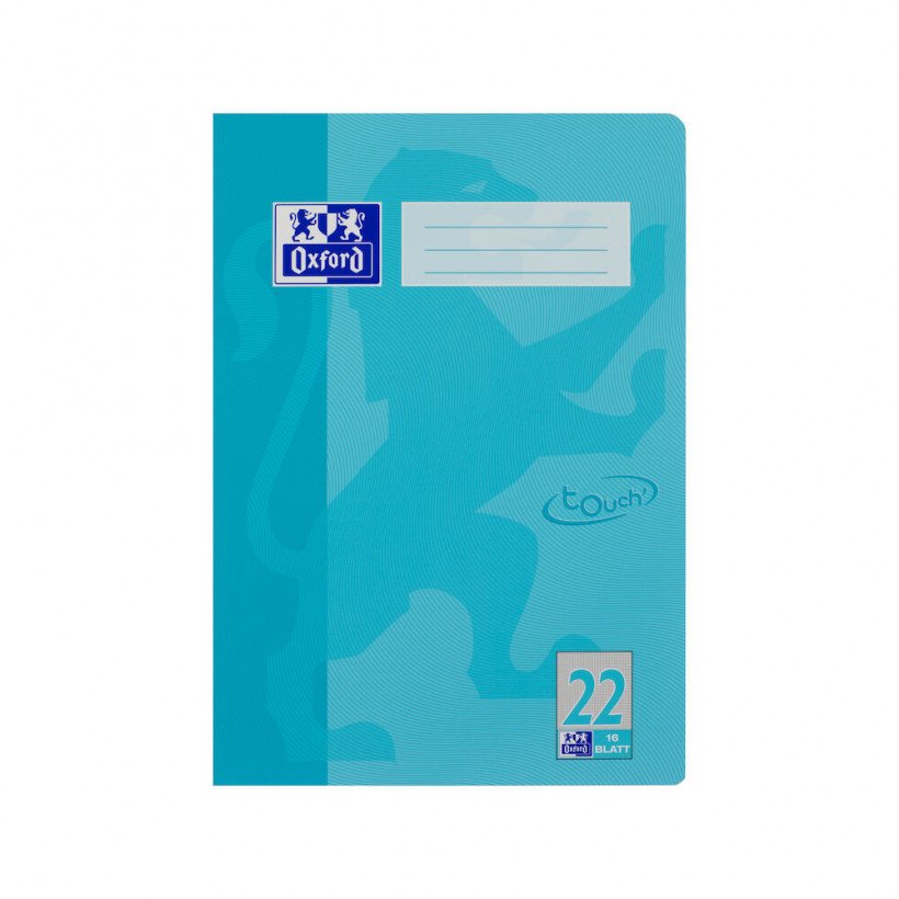 Oxford Cuaderno Escolar Touch Pautado 22 Cuadriculado Din A4 - Material De Oficina - A4