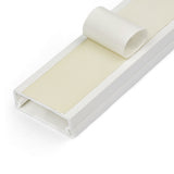 Wall Cable Raceway W/ Adhesive Accs Tape 19x11mm 32x11mm