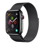 Bracelet Maille Milanaise Negro Para Apple Watch (42 / 44 / 45 / 49mm) - Devia
