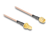Delock Cable De Antena Sma Macho A Sma Hembra Para Instalación Rg-316 75 Cm