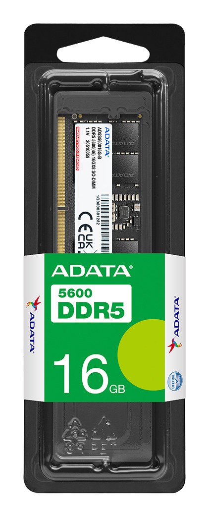 EAN 4711085941107 - ADATA Premier módulo de memoria 16 GB 1 x 16 GB DDR5 262-pin SO-DIMM ECC imagen 3
