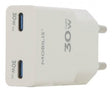 EAN 3700992536903 - Mobilis 020026 cargador de dispositivo móvil Universal Blanco Corriente alterna Carga rápida Interior imagen 1