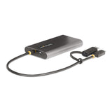 Startech Adaptador Usb-C A Hdmi Doble - Usb Tipo C A 2 Monitores Hdmi - 4k 60hz Pd De 100w 30cm