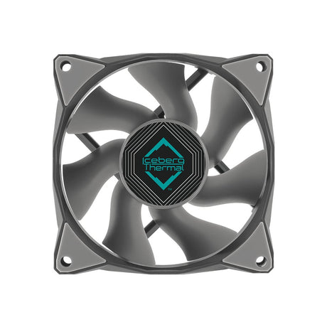 EAN 1230000071109 - Iceberg Thermal IceGALE Xtra Carcasa del ordenador Ventilador 8 cm Gris 1 pieza(s) imagen 1