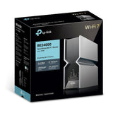 Tp-Link Be24000 Quad Band Wi-Fi 7 Router 1376mbps At 2.4 Ghz + 5760mbps At 5ghz 1 + 5760mb