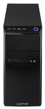Captiva Pc Power Starter I72-162 (I5-13400 Ssd 1tb 16gb Dvd-Rw Wlan Windows 11 Home 64-Bit)