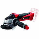 Amoladora Angular Einhell Te-Ag 18 Li-Solo, 18 Voltios (Rojo, Sin Batería Ni Cargador) 4431110