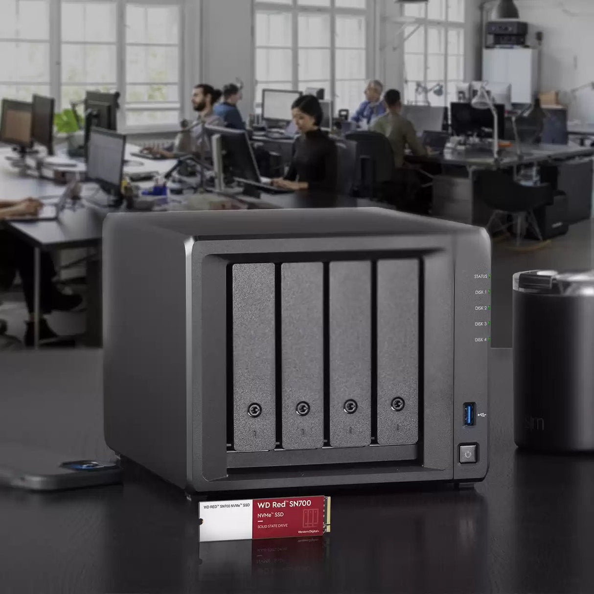 Disco Ssd Western Digital Red Sn700 Nas Wds200t1r0c 2tb Nvme Gen3