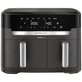 Freidora De Aire Moulinex Ez942hf0 Xxl Dual Easy Fry 11l 2020w Carbón Vegetal