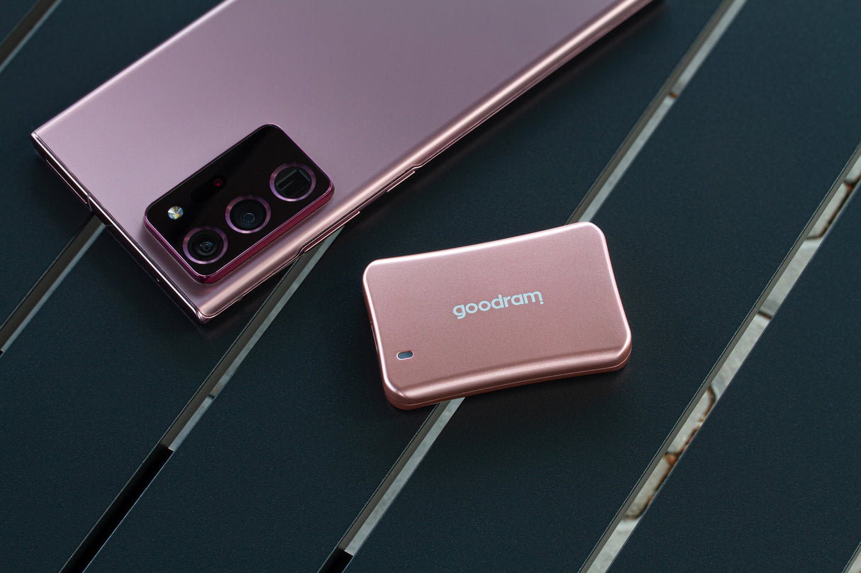 EAN 5908267966358 - Goodram SSDPR-HX200-500-RG unidad externa de estado sólido 500 GB USB Tipo C USB 3.2 Gen 2x2 Oro rosa imagen 4