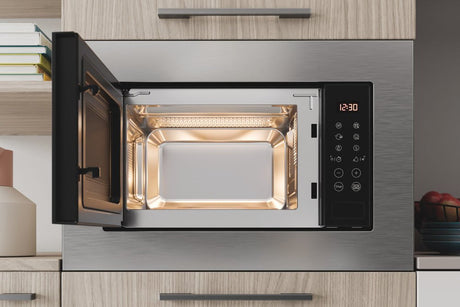 EAN 8050147591437 - Indesit MWI 120 GX Acero inoxidable Microondas con grill Integrado 20 L 800 W imagen 8