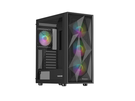 EAN 5901969444537 - GENESIS Diaxid 605 ARGB Midi Tower Negro imagen 3