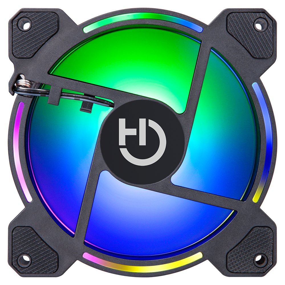 Ventilador Hiditec N9-Argb/ 12cm