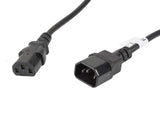 Lanberg Cable Alargador De Alimentacion 5 Metros  Ca-C13e-11cc-0050-Bk Conectores Iec320 C13 / Iec320 C14