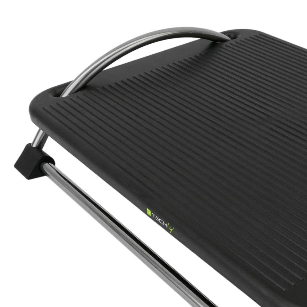 Techly Ica-Fr 13 Reposapiés Negro