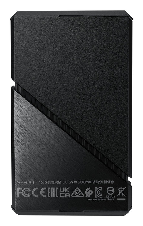 EAN 4711085939807 - ADATA SE920 Tecnología Thunderbolt (Rayo) 2 TB USB Tipo C 3.2 Gen 2 (3.1 Gen 2) Negro imagen 8