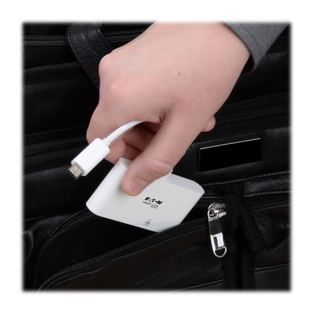 Tripp Lite U444-06n-Hgu-C Adaptador Multipuerto Usb-C Con Hdmi, Puerto Usb 3.0, Gbe, Carga Pd De 60w, Hdcp, Blanco