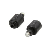 Logilink Audio Adapter, Toslink M To Mini-Toslink F, Negro