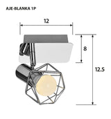 Activejet Aje-Blanka 1p Iluminación De Pared E14