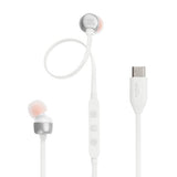 Jbl Tune 310c White Auriculares Inear Con Cable