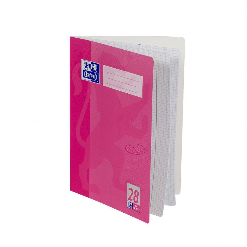 Oxford Cuaderno Escolar Touch Pautado 28 Cuadriculado Din A4 - Material De Oficina - A4