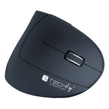 Techly 1600 Dpi Ergonomic Wireless Optical Vertical Mouse