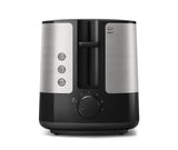 EAN 8710103777113 - Philips Viva Collection HD2637/90 tostadora 7 2 rebanada(s) Negro, Acero inoxidable imagen 2