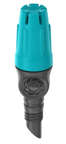 Boquilla Final Micro-Drip-System Gardena , 10 Piezas (Negro/Turquesa, Modelo 2023) 13306-20