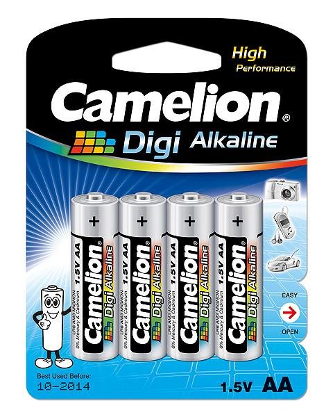 Pilas Camelion Lr6-Bp4dg Aa/Lr6, Digi Alcalina, 4 Pieza(S)