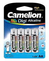 Pilas Camelion Lr6-Bp4dg Aa/Lr6, Digi Alcalina, 4 Pieza(S)