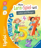 Ravensburger Tiptoi Mi Mundo De Juegos De Aprendizaje: Números Y Cantidades, Libro De Aprendizaje