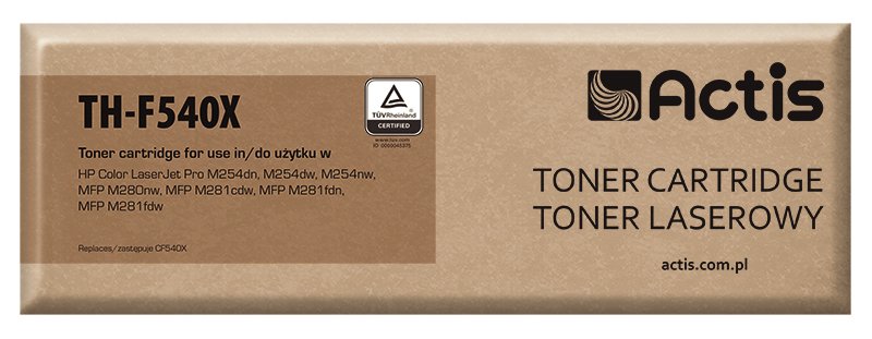 EAN 5901443110385 - Actis Toner TH-F540X replacement HP 203X CF540X Supreme 3200 pages - Kompatibel - Tonereinheit cartucho d imagen 1