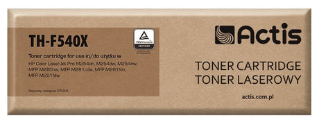 EAN 5901443110385 - Actis Toner TH-F540X replacement HP 203X CF540X Supreme 3200 pages - Kompatibel - Tonereinheit cartucho d imagen 1