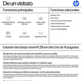 EAN 199251039249 - HP ZBook Ultra G1a Copilot+ PC AMD Ryzen AI Max+ PRO PRO 395 Estación de trabajo móvil 35,6 cm (14") Panta imagen 4