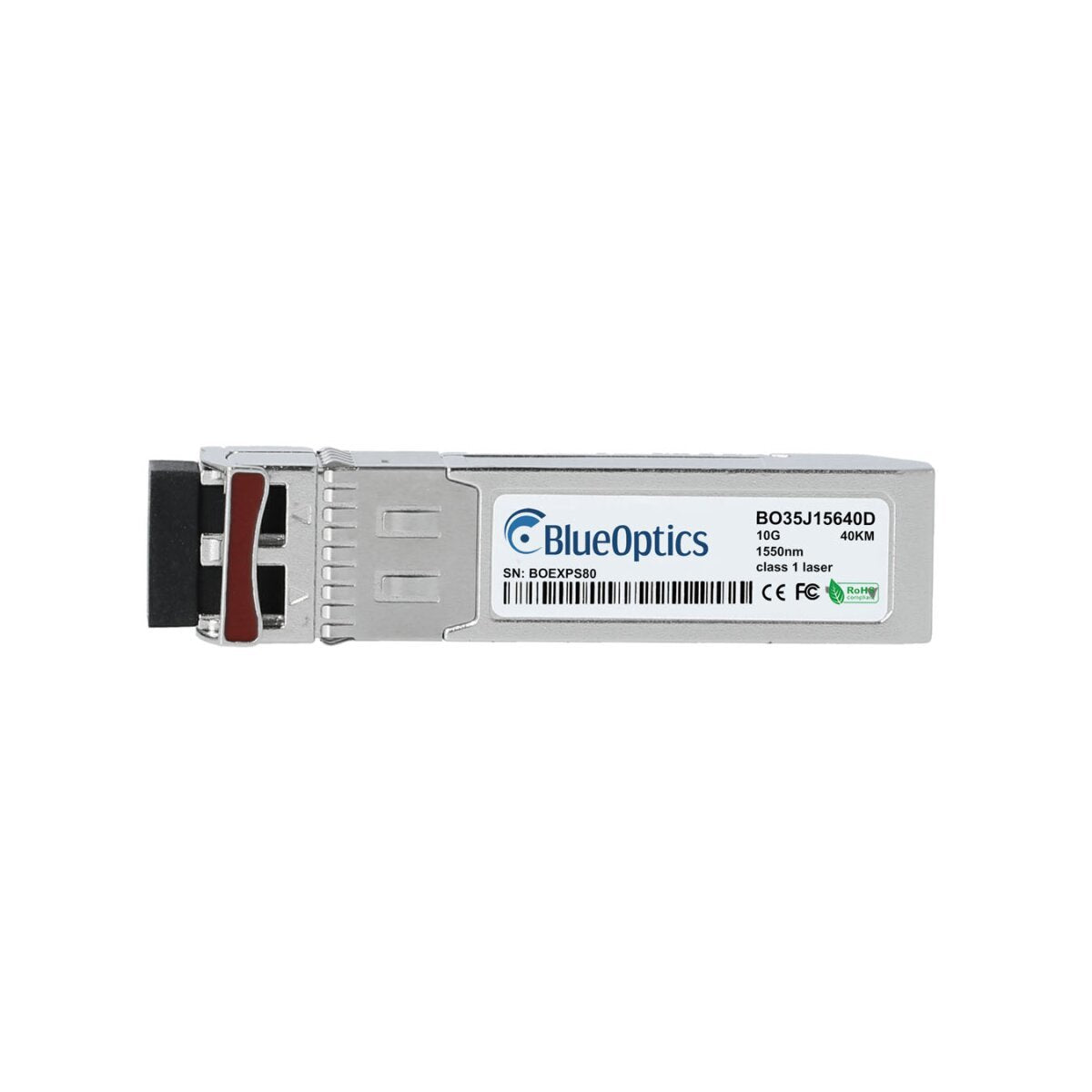 Blueoptics Finisar Ftlx1672d3btl Blueoptics Bo35j15640d Sfp+ Transceiver, 10gbase-Er, Singlemode Fiber, 1550nm, 40km