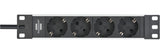Brennenstuhl Regleta Rack Alu-Line 10" 4 Vías 2m  1390007004
