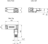 Siem 6gk1901-1bb20-2aa0 Stecker- Profinet 90° Rj45