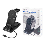 Logilink Wireless Table Charger, 4 In 1, 15w