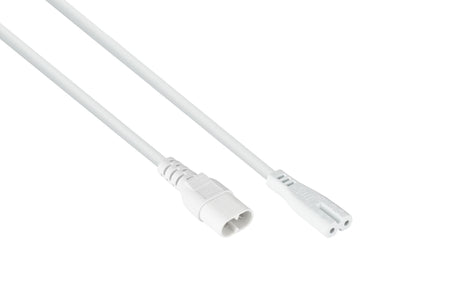 EAN 4066857003164 - Kabelmeister SK0870-W010 cable de transmisión Blanco 1 m C8 acoplador IEC C7 imagen 1