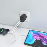 Aisens Cargador Gan 65w, 2xusb-C Pd3.0 Qc4.0, Negro