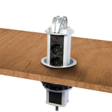 Regleta De Mesa Retractil 3 Tomas 1.8m Logilink Pl Schukox3/Ã 10cm Lps235a