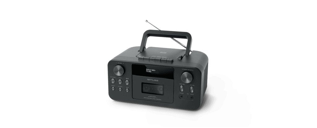 Muse M-182 Db Portable Cd Radio Cassette Recorder With Bluetooth