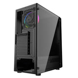 Caja Pc Gembird Fornax 2000 Rgb Led Strip Rgb Rear Fan Con Ajuste De Color