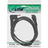Cable De Alimentación De Ca Inline Para Notebook Negro 2m