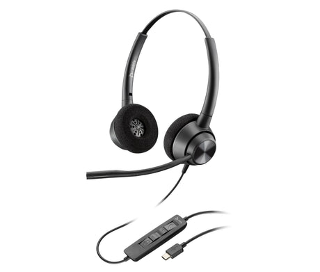EAN 0197029428226 - HP Poly EncorePro 320 Stereo USB-C Headset TAA Alámbrico Diadema Llamadas/Música USB Tipo C Negro imagen 3