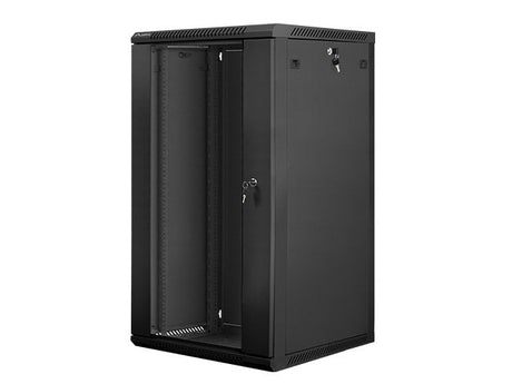 EAN 5901969403275 - Lanberg WF01-6622-10B armario rack 22U Bastidor de pared Negro imagen 1