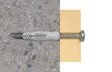Fischer Ux 6x35, Pasador Gris Claro