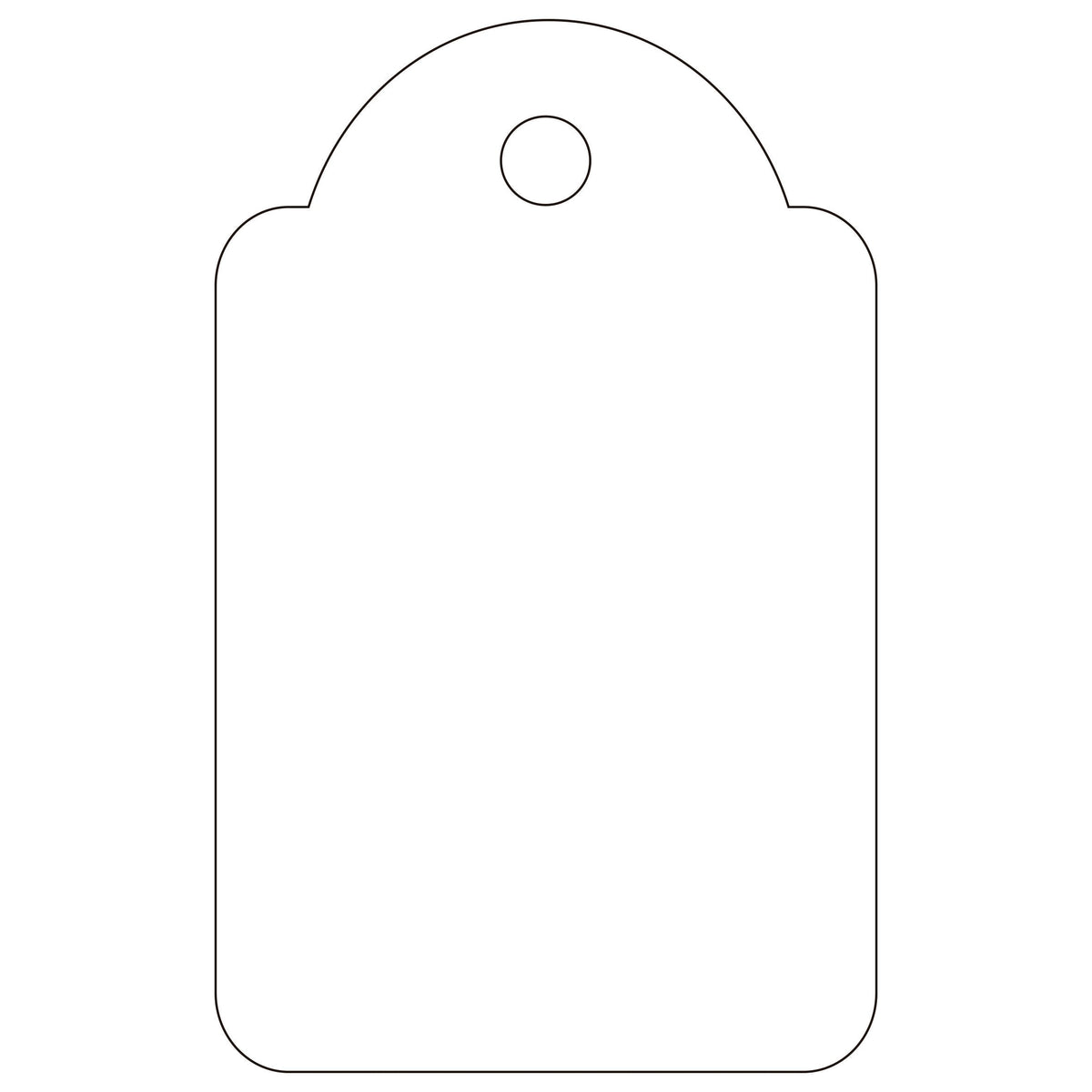 Apli Etiquetas Colgantes Blancas 22 X 35mm 500 U.