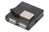EAN 4016032306542 - Digitus DA-70217 hub de interfaz 480 Mbit/s Negro imagen 1
