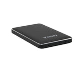 Caja Externa 2.5 Usb 3.0 Sata + Adap. Type-C Tooq Negra 9.5mm Tqe-2531b